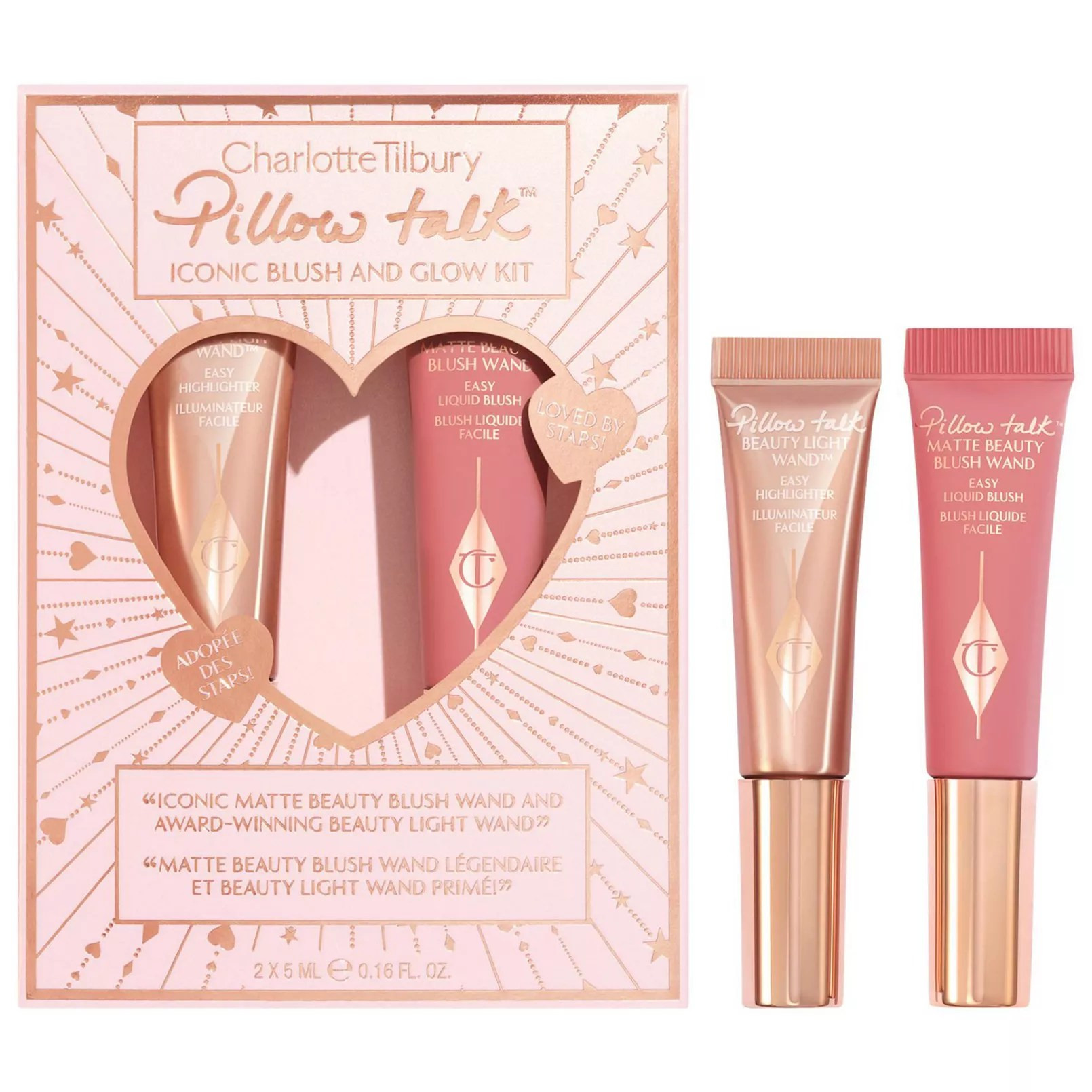 Charlotte Tilburycheek set provides a natural mauve hue