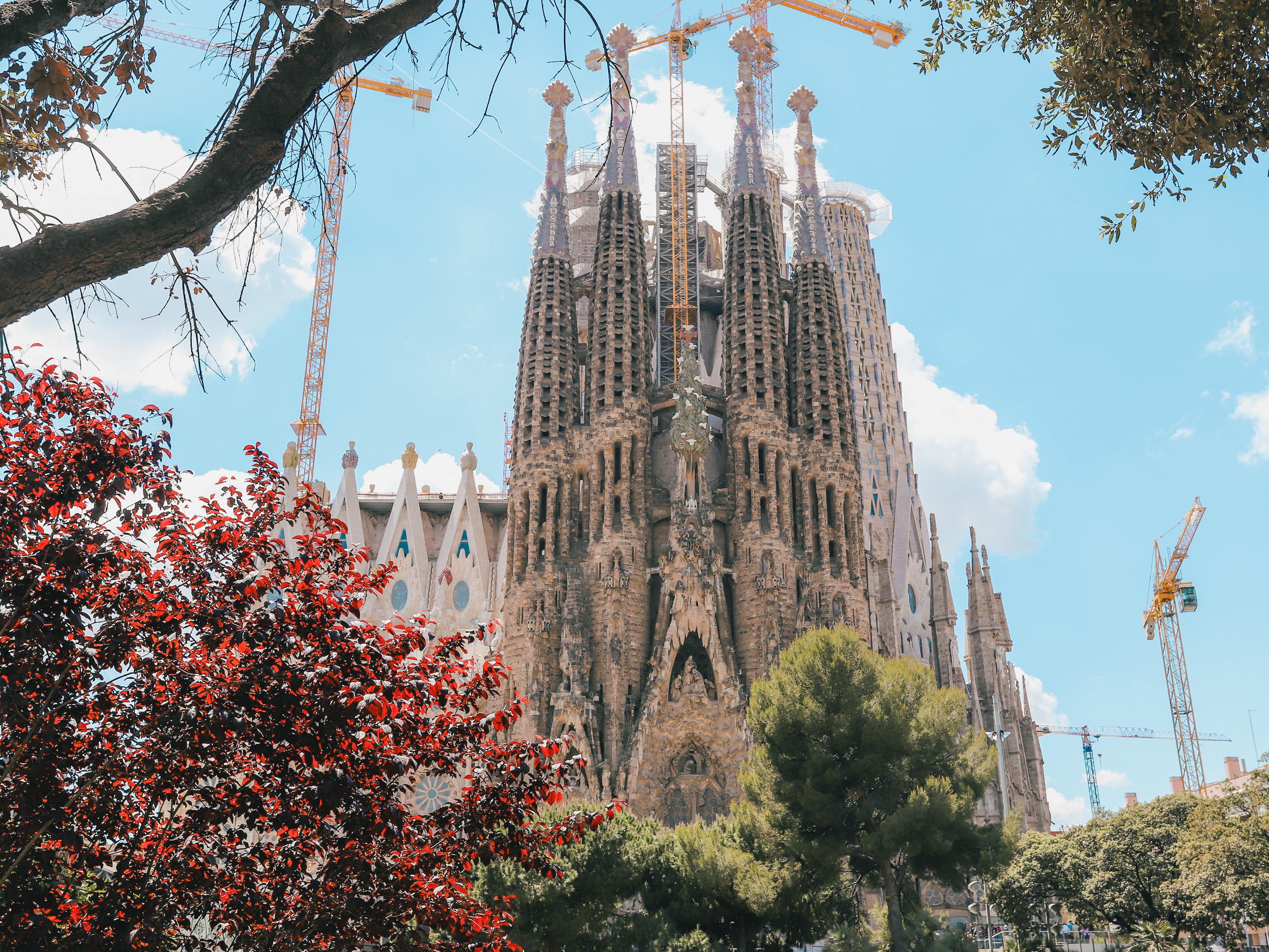 Barcelona's architecture and vibrant streets