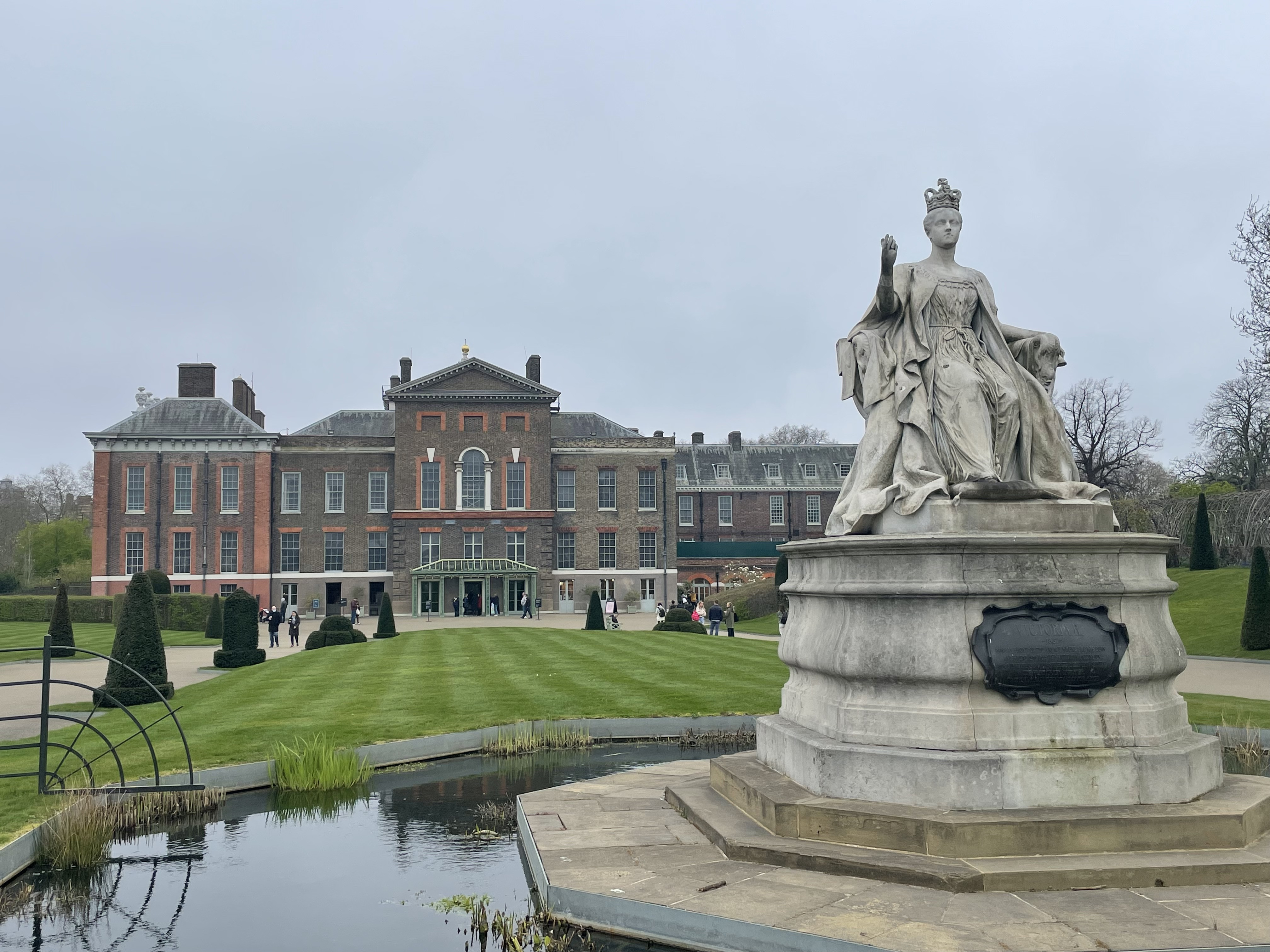 Kensington Palace's gardens offer a serene escape