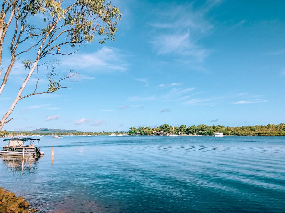 Hiring a boat on the Noosa River