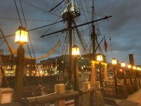Boston Tea Party Ship near a harbor