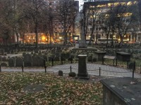 Graveyard shot in Boston