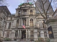 Boston Old City Hall structure