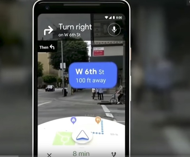 AR in Local Transit