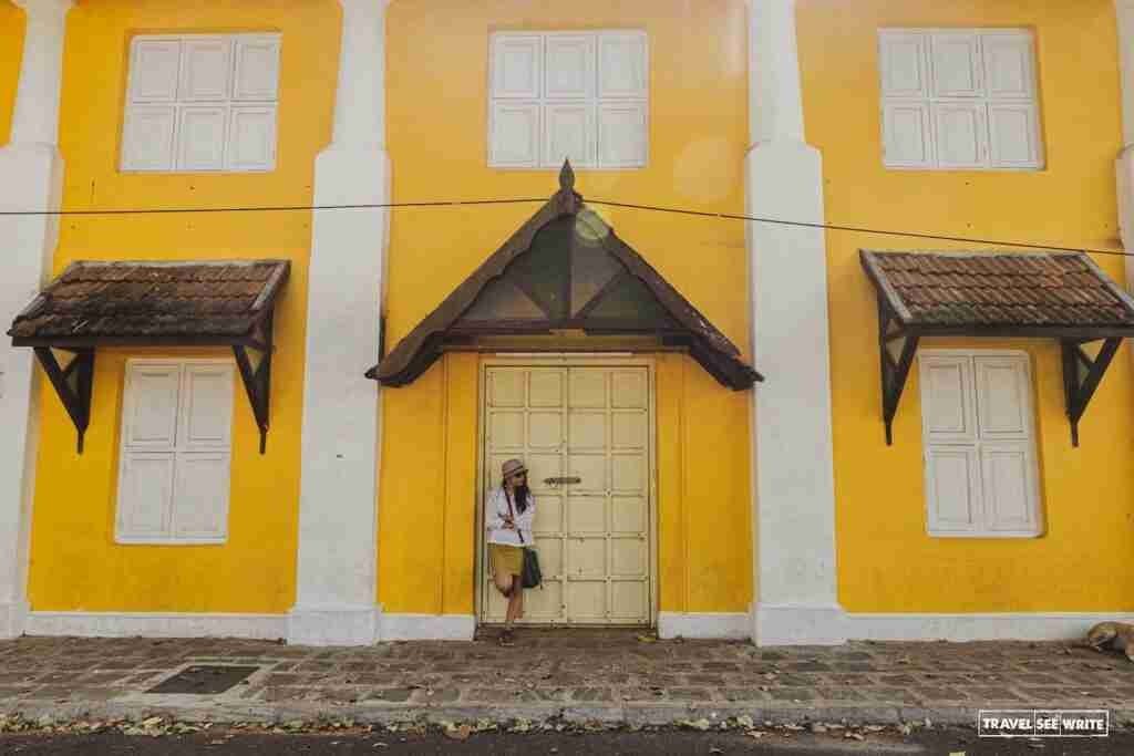 Streets of Fort Kochi, one of the oldest Catholic churches in Kerala