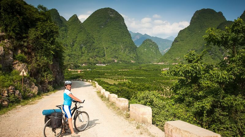 Cycling in Yangshuo