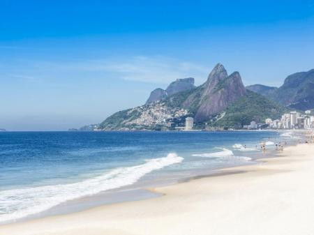 Ipanema Beach is one of the most famous places to visit in Brazil
