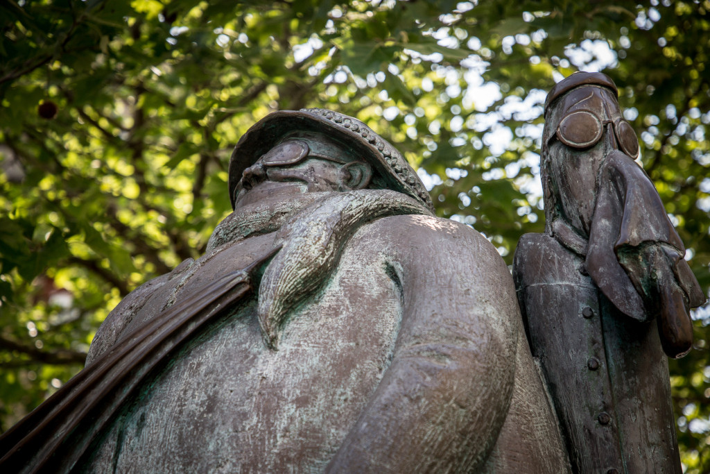 Giles statue in Ipswich