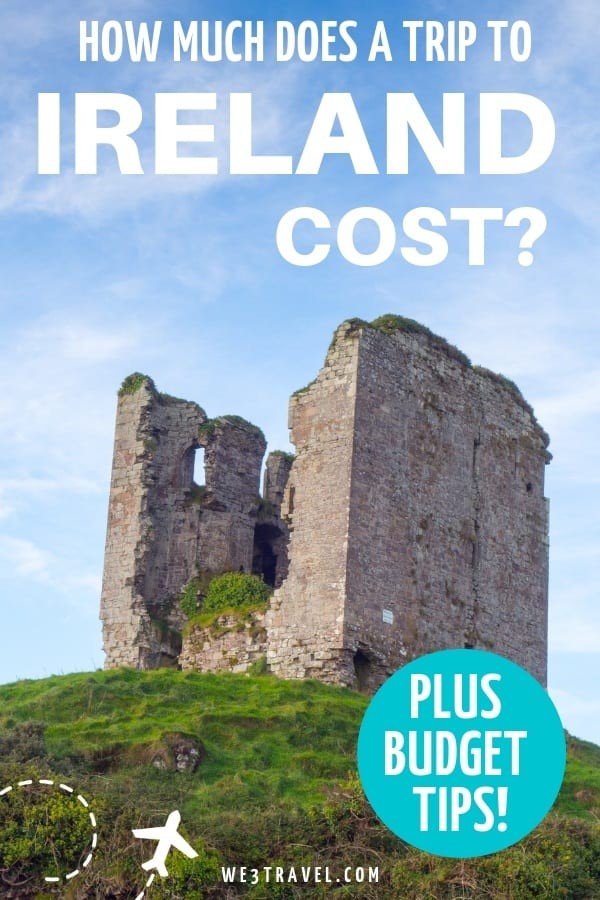 Planning Ireland travel? Build your Ireland trip budget with this breakdown of how much the average Ireland family vacation costs. #ireland