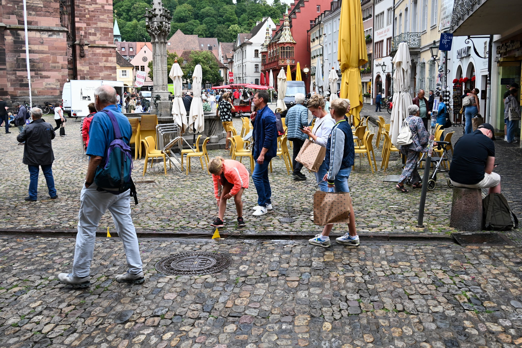 Freiburg Bächle offering sailing fun