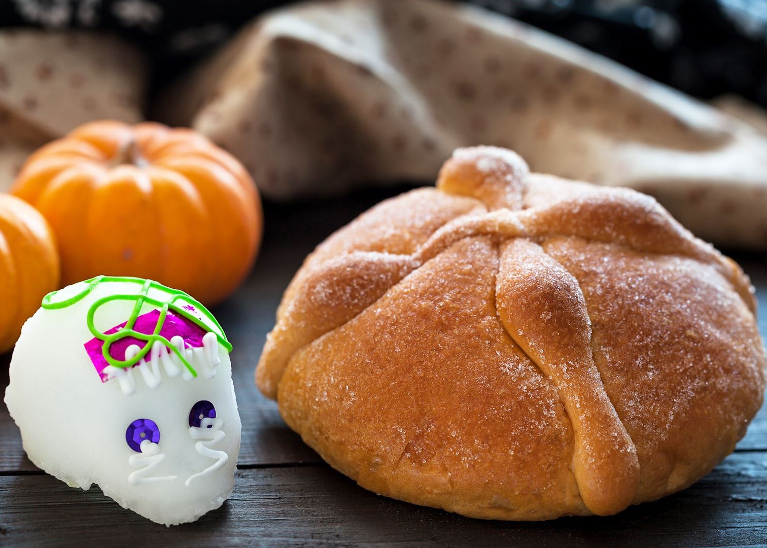 Day of the Dead bread in Mexico