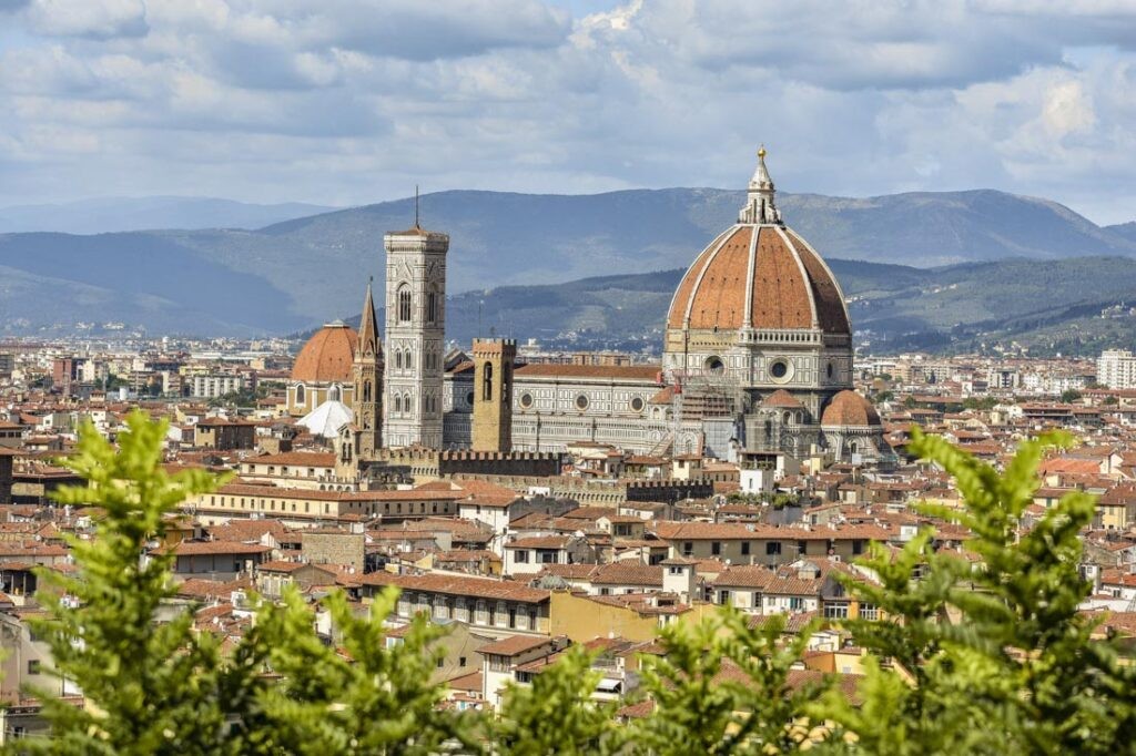 Florence Duomo and city view