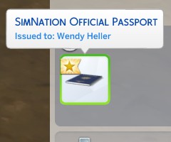 Sims 4 Passport Office