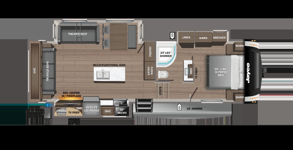 Jayco Eagle HT 28CRT fifth wheel