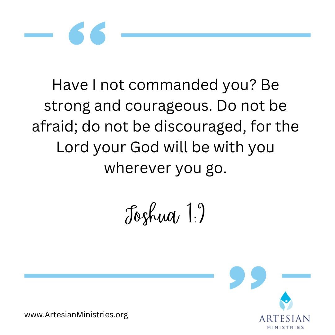 Joshua 1:9 verse for safe travel.