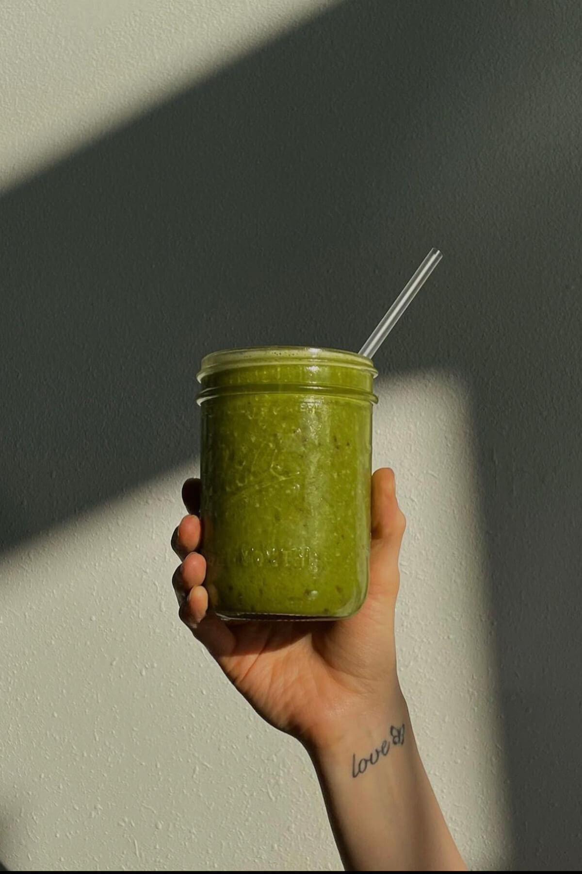 Green smoothie from Just Juice in Kennewick, WA.