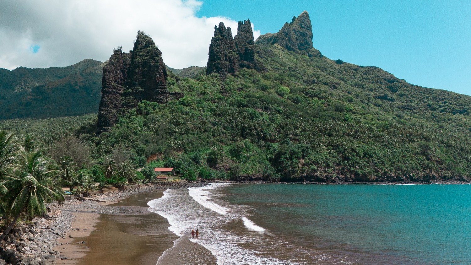 Nuku Hiva's dramatic landscape
