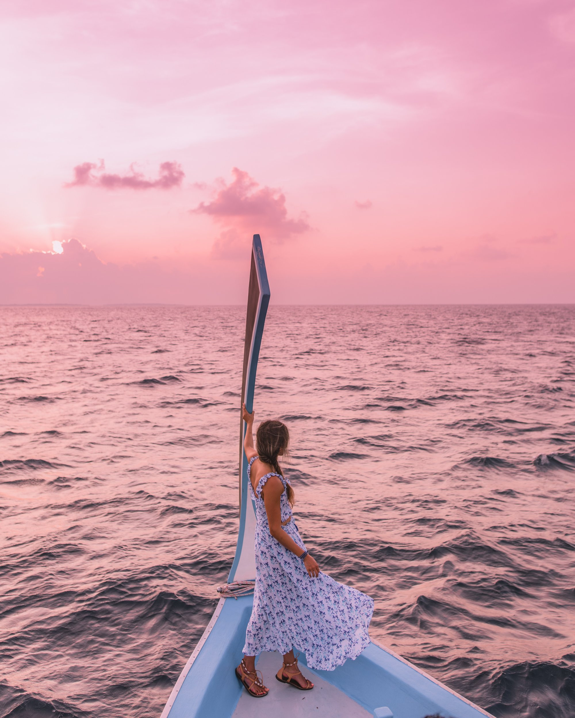Sunset Cruise in the Maldives