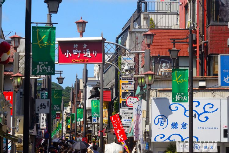 A colorful spread of local delicacies in Kamakura, featuring fresh seafood, vibrant vegetables, and traditional sweets, showcasing the region's culinary diversity.