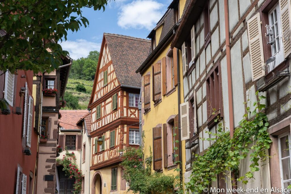 Kaysersberg, a picturesque village along the Alsace Wine Route