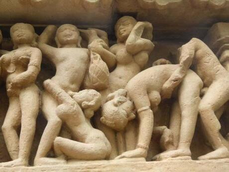 Khajuraho Temple Carvings