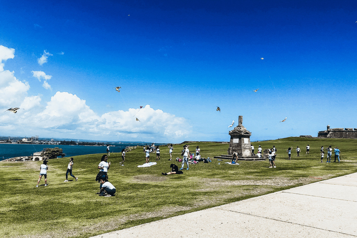 Kites in Puerto Rico