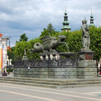 Klagenfurt Carinthia Austria Old Town