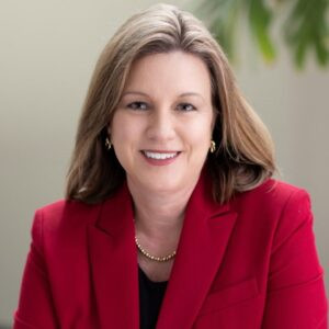 Kathy Nelson, President and CEO of Visit KC, discussing sports tourism