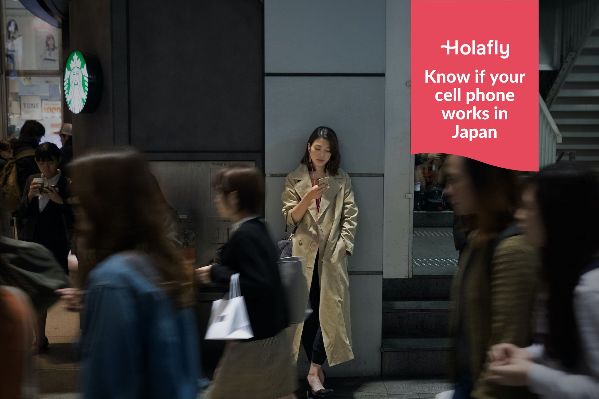 Traveler enjoying the vibrant streets of Tokyo, Japan