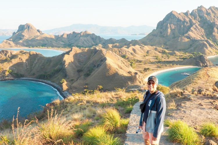 Enjoy panoramic view of Padar Island