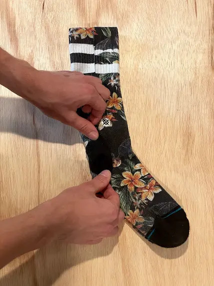 How to Kondo fold socks