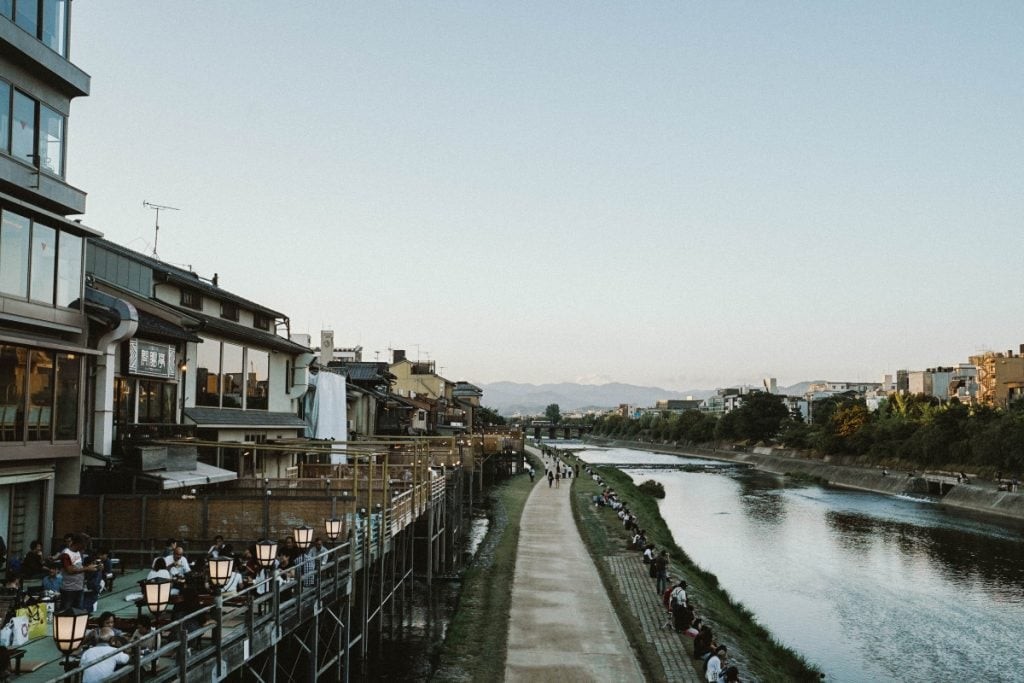 Kyoto sunset