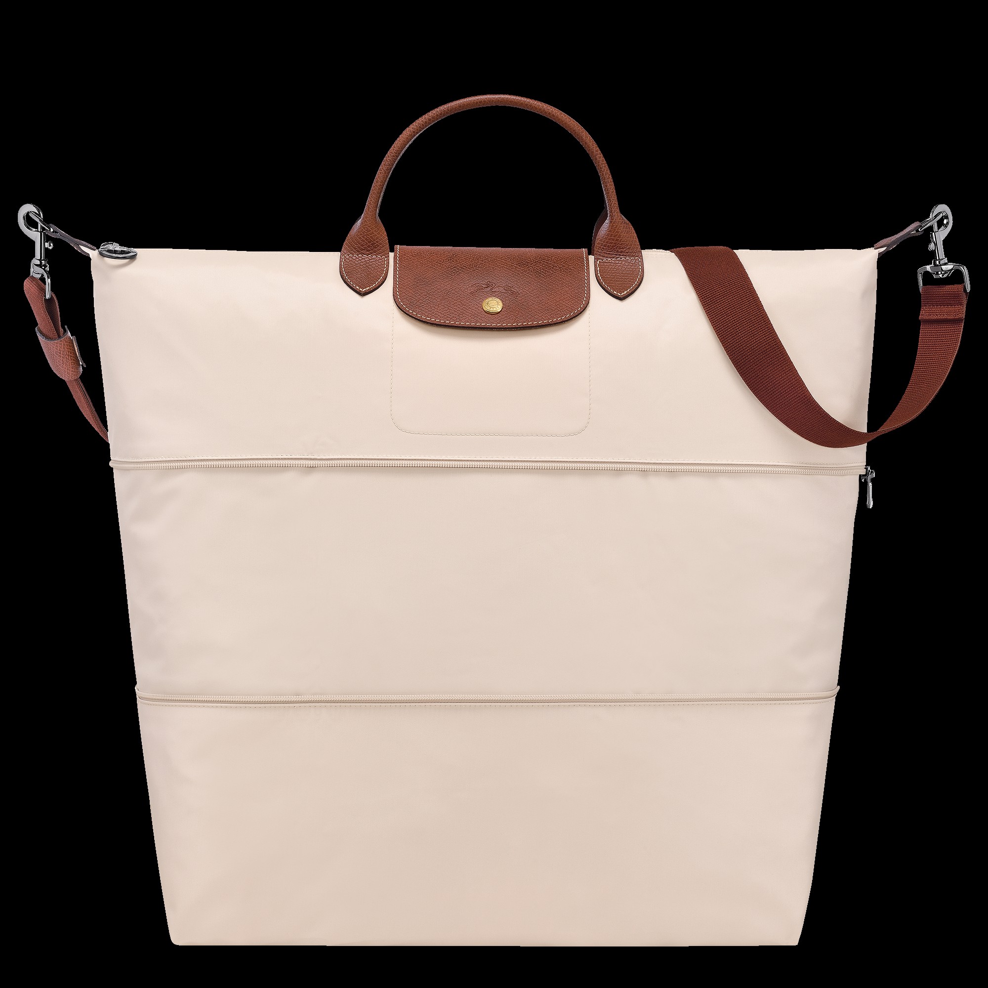 Longchamp expandable travel bag in paper