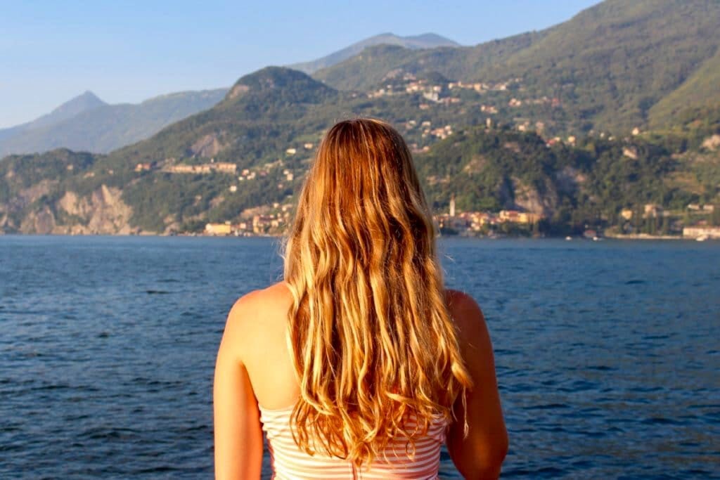 Lake Como's breathtaking view, showcasing natural beauty