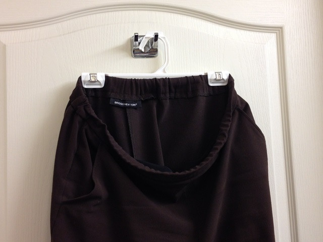 skirt hanger in use