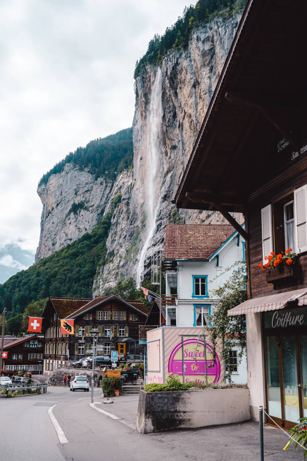 Beautiful view of Lauterbrunnen