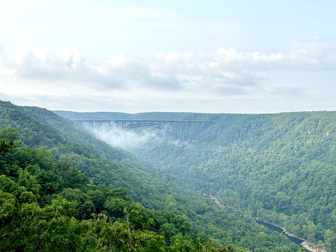 New River Gorge Bridge at Fayetteville WV