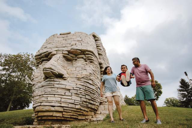 Leatherlips Monument
