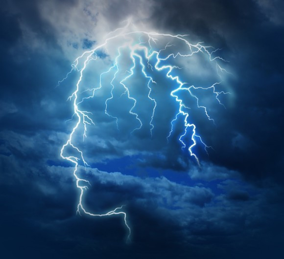 Just how quickly are those thoughts bouncing around in there? Image credit: shutterstock