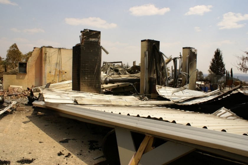 Infrastructure damage during the Australian bushfire season, showing the significant economic impact on tourism and local economies