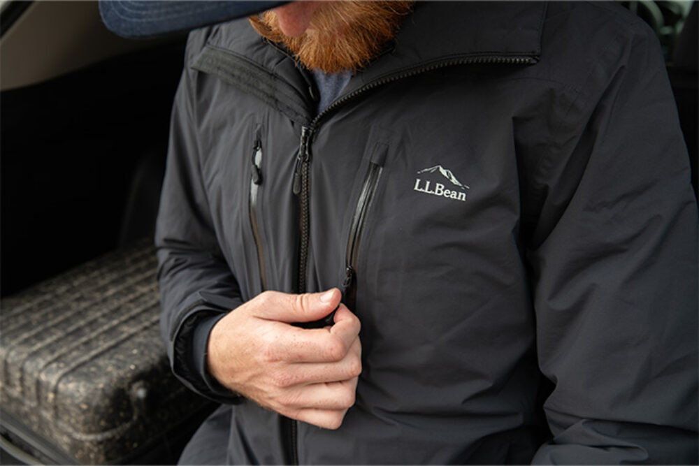 LLBean Waterproof PrimaLoft Packaway Jacket F 5 24 2