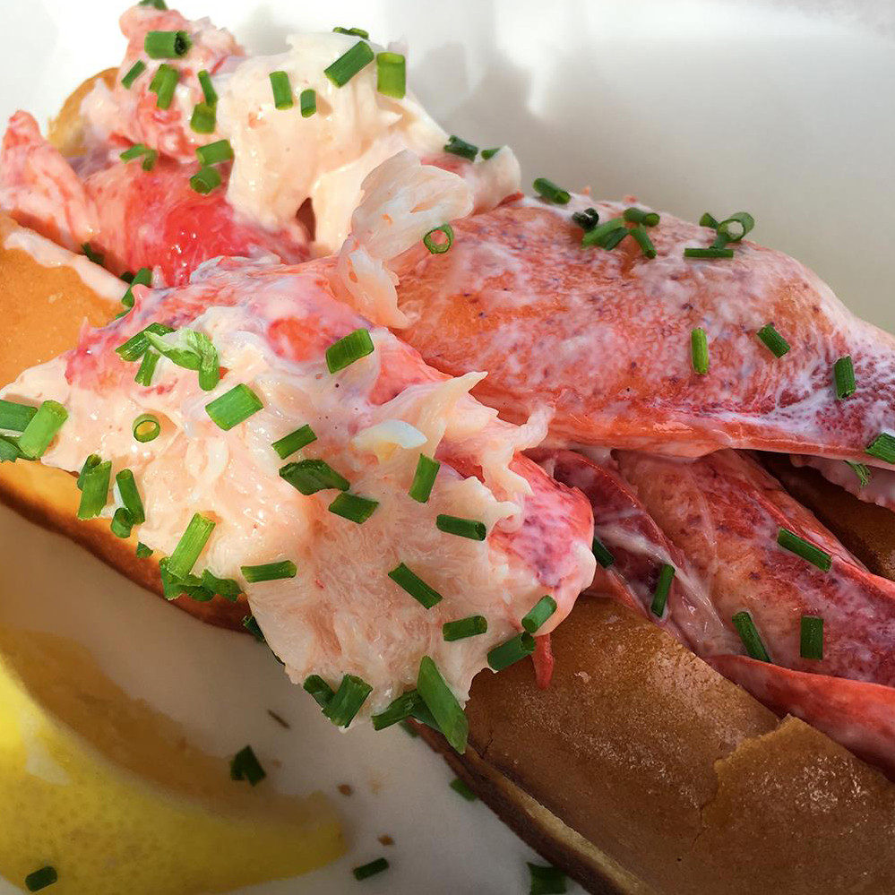 First Lobster Roll of the trip