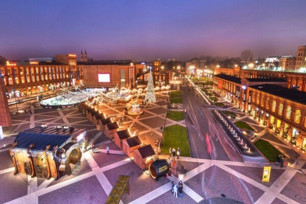 Łódź's Manufaktura in Łódzkie Voivodeship, a region with increasing tourist attractions, thermal spas, and skiing facilities.