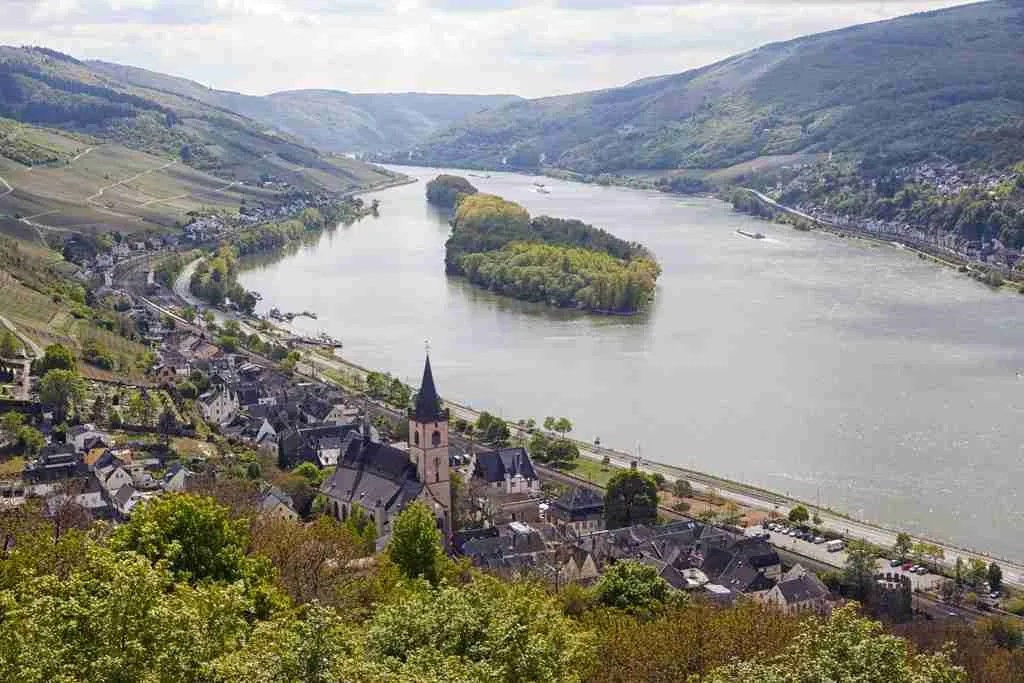 Lorch, Germany Rheinsteig Hiking Trail