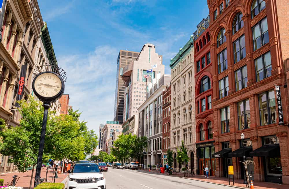 Urban Landscape of Louisville, Kentucky