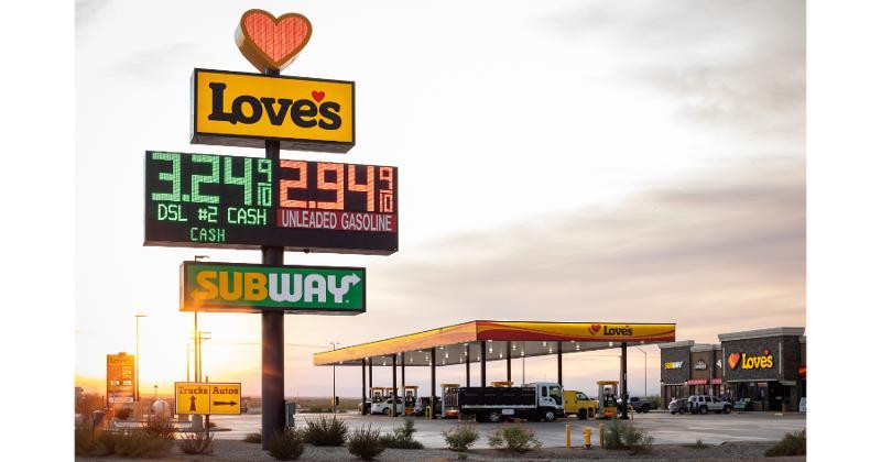 Dog Park at Love's Travel Stop