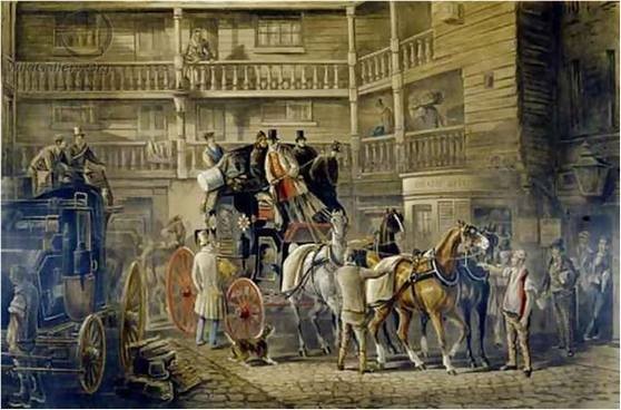 stagecoach travel in Jane Austen's time