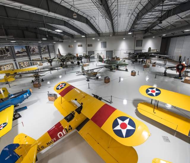 Lone Star Flight Museum's historic aircraft, Alt Text LSFM Aviation History Exhibits