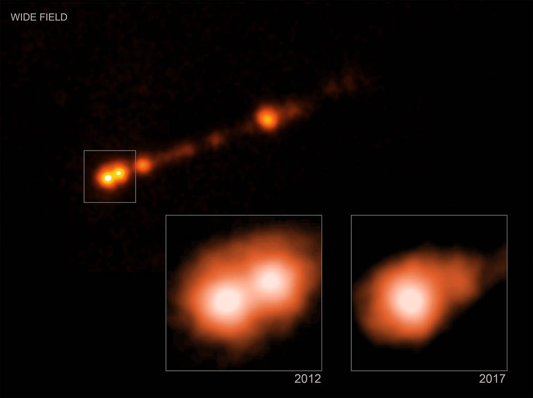 Jet of Particles from Black Hole