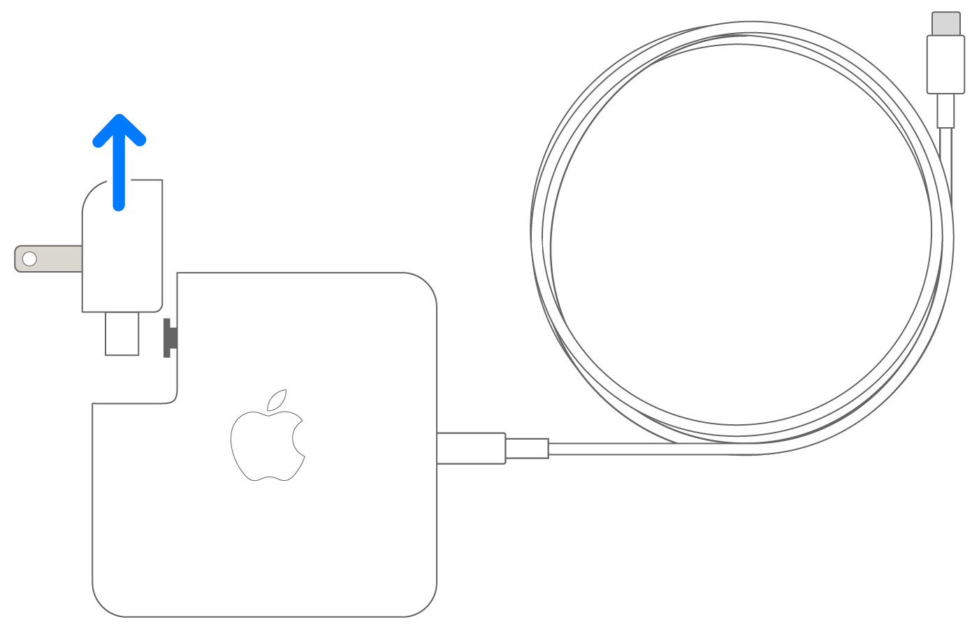 Mac USB-C Charge Connector Diagram